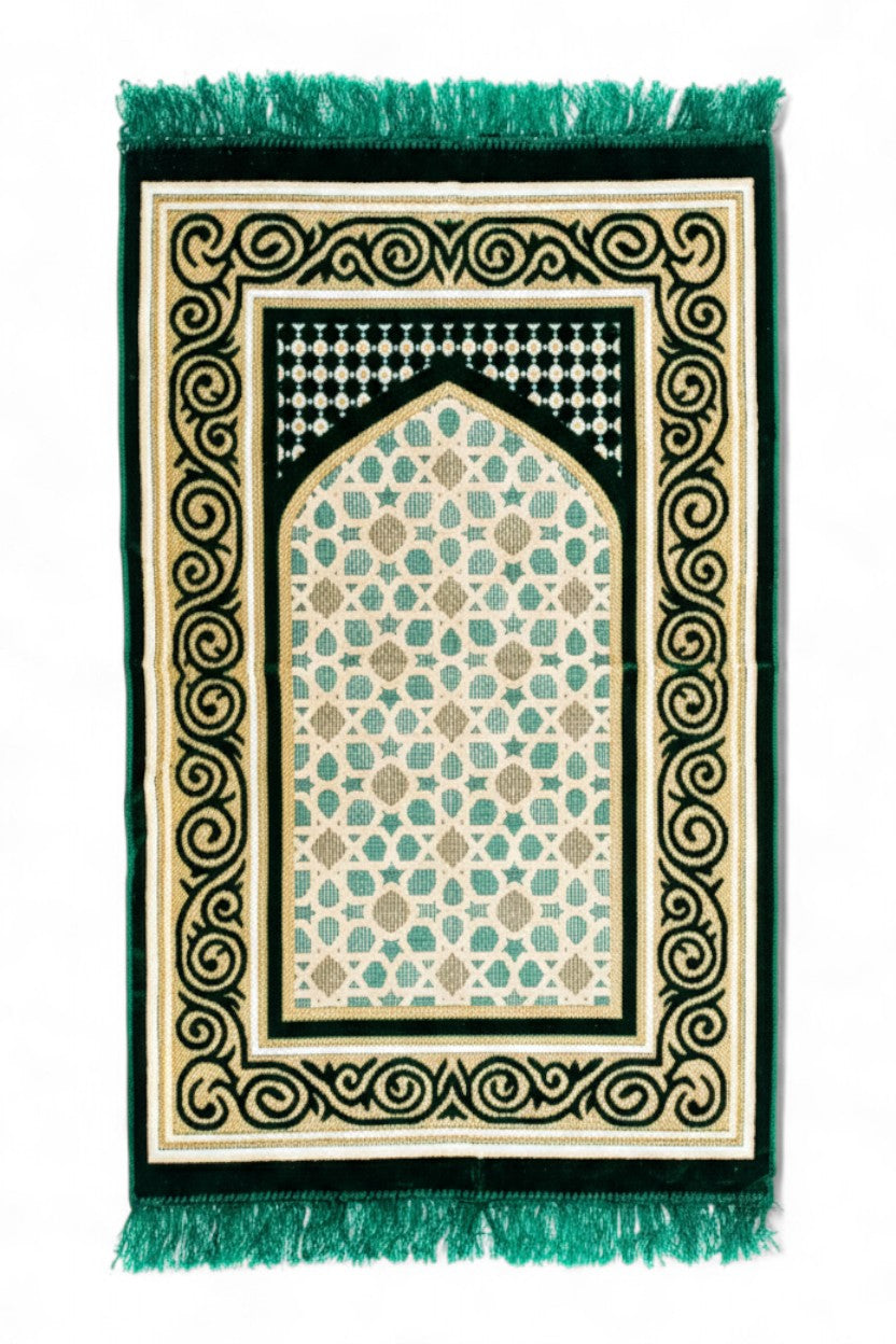 Çeyizlik Kadife Seccade Seti – Yumuşak ve Zarif Tasarım -Çeyizlik, Hediyelik (400 gr)