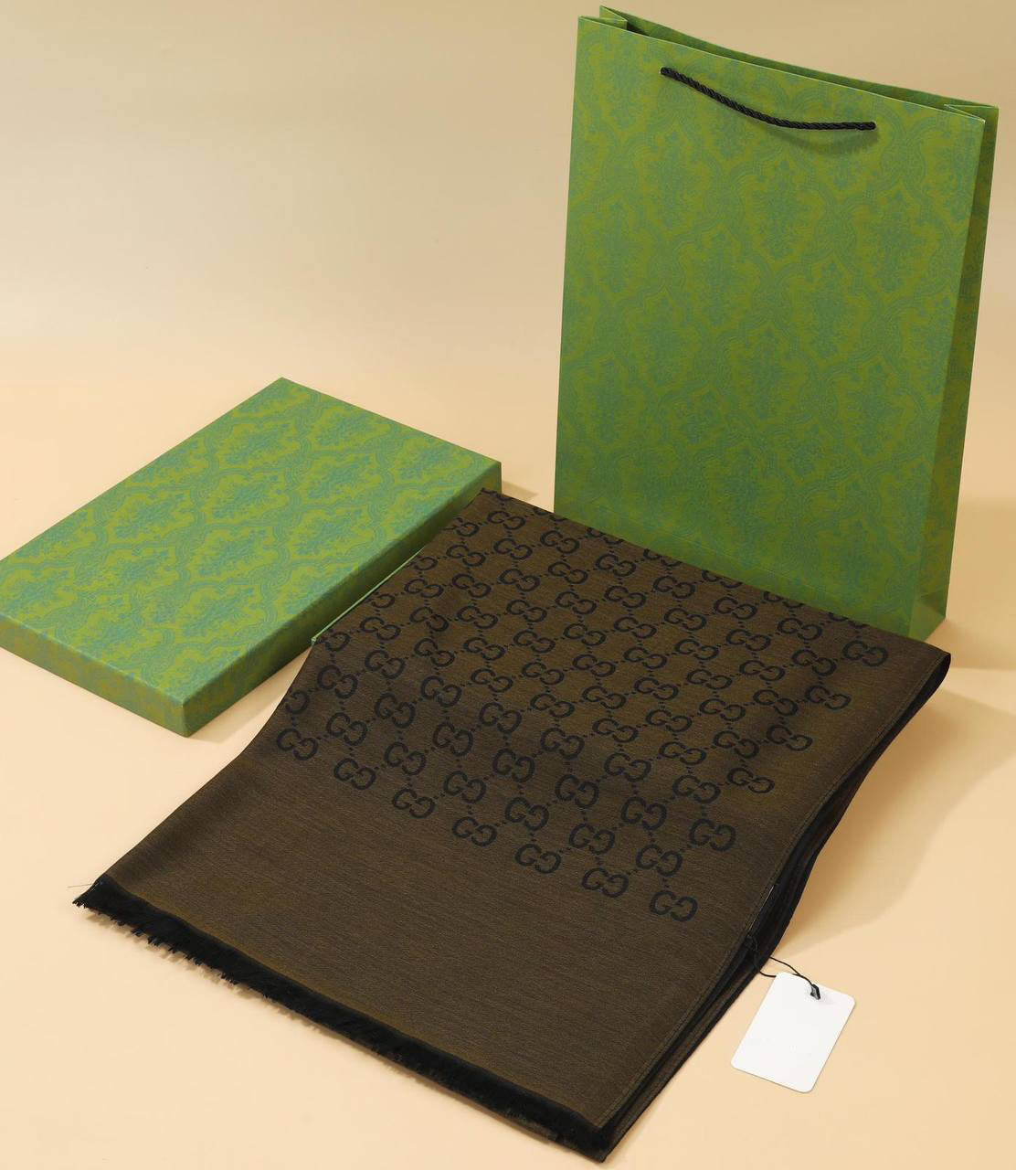 A Kalite Yün İpek Şal Lüks Desenli Şal – Hediyelik Premium Şal