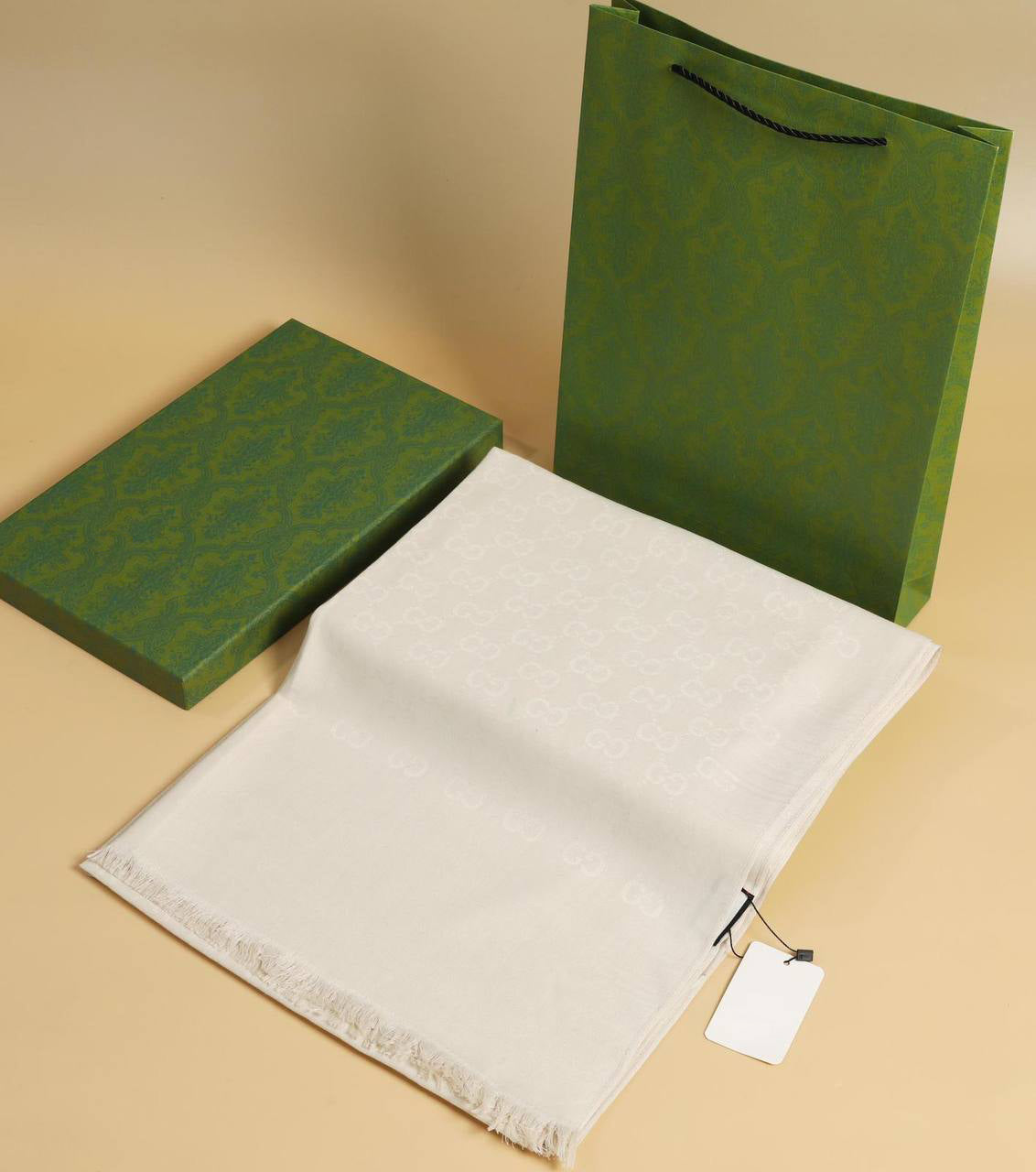 A Kalite Yün İpek Şal Lüks Desenli Şal – Hediyelik Premium Şal