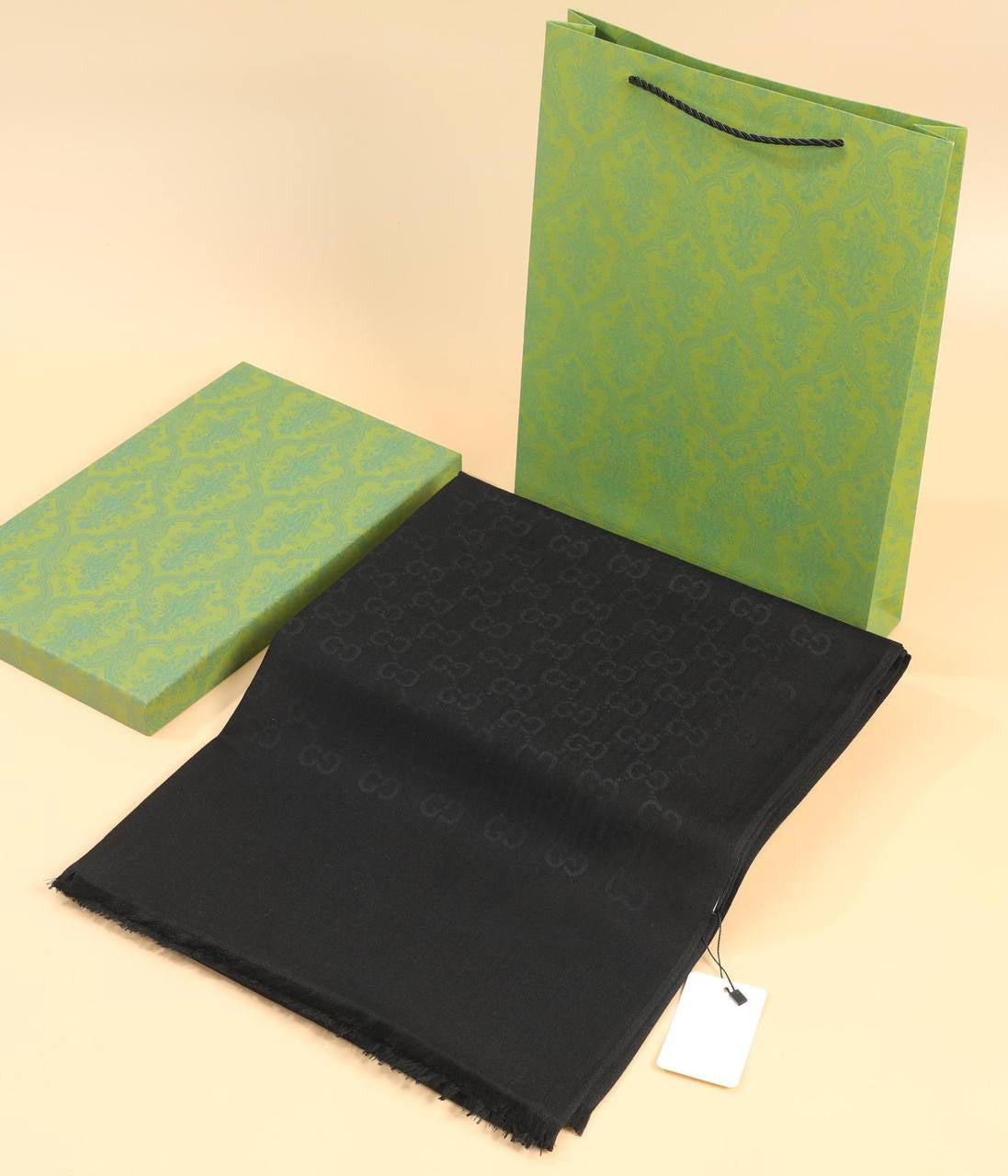 A Kalite Yün İpek Şal Lüks Desenli Şal – Hediyelik Premium Şal