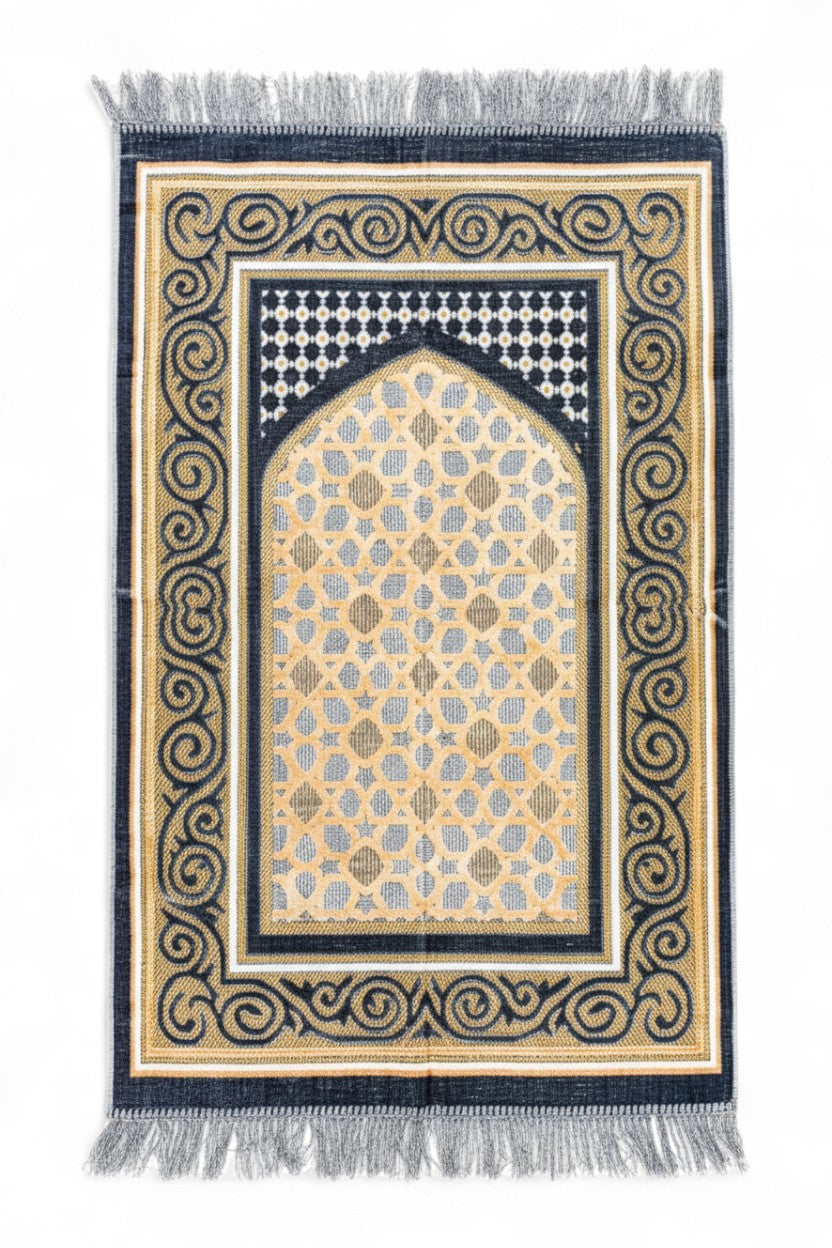 Çeyizlik Kadife Seccade Seti – Yumuşak ve Zarif Tasarım -Çeyizlik, Hediyelik (400 gr)