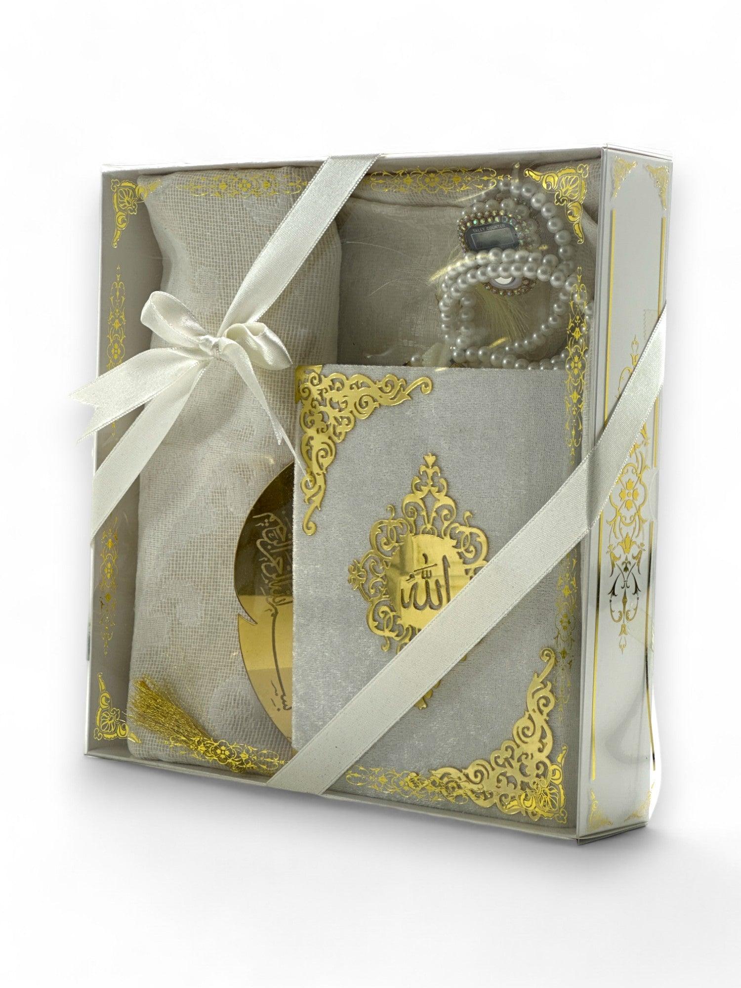 Özel Kuranı Kerim, Zikirmatik, İnci Tesbih, Ayraç ve Seccade Seti