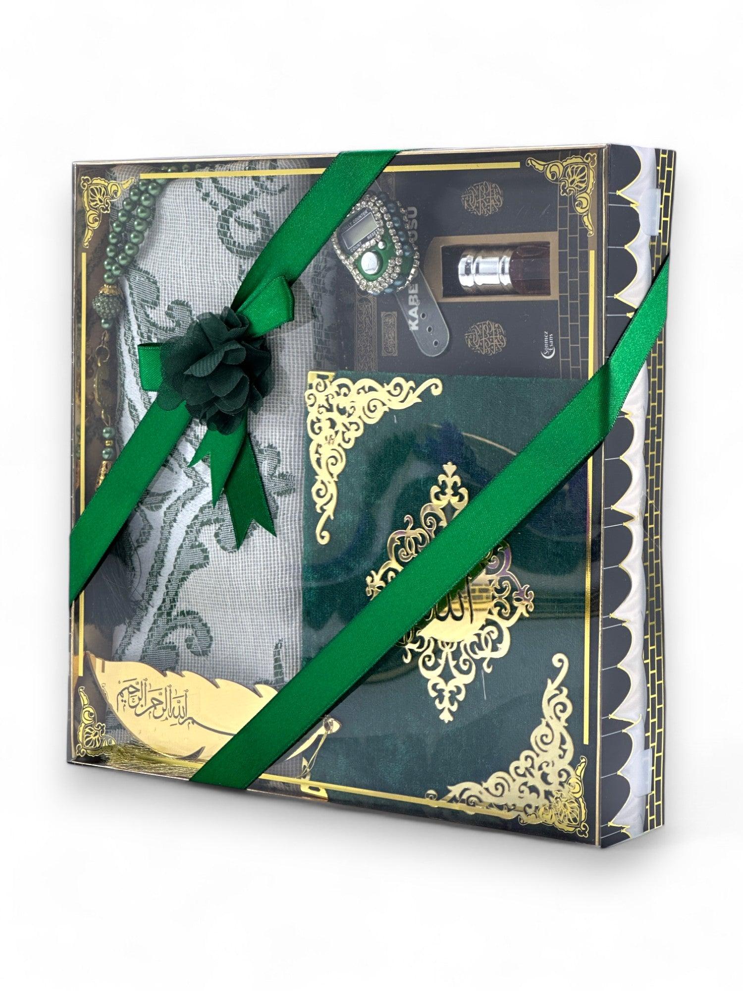 Özel Kuranı Kerim, Zikirmatik, İnci Tesbih, Ayraç ve Seccade Seti