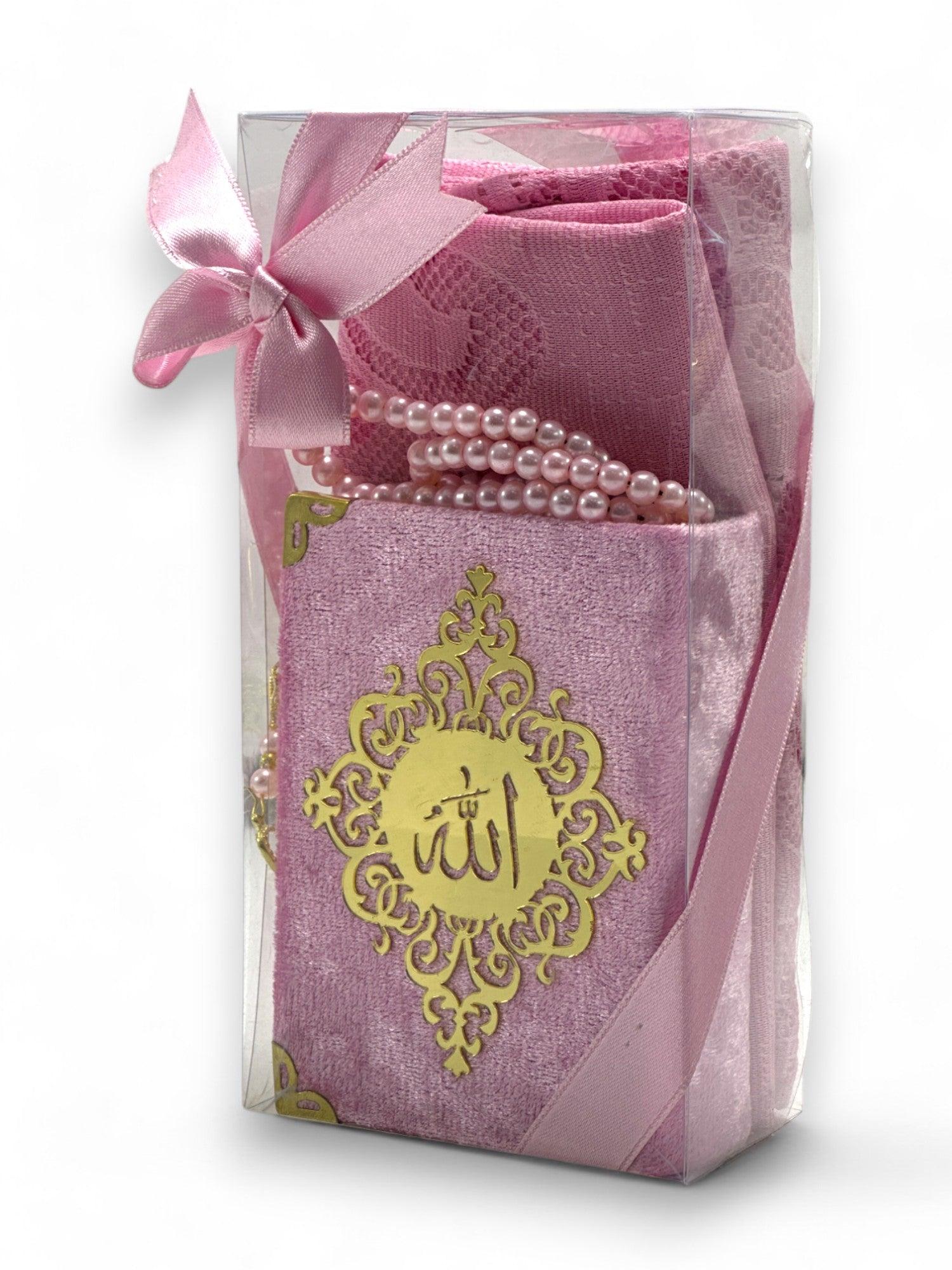 Zarafet Seti: Özel Eşarp ve İnci Tesbih Kombini