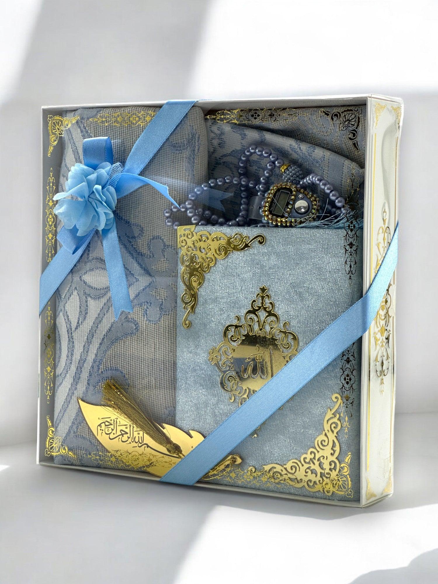 Özel Kuranı Kerim, Zikirmatik, İnci Tesbih, Ayraç ve Seccade Seti