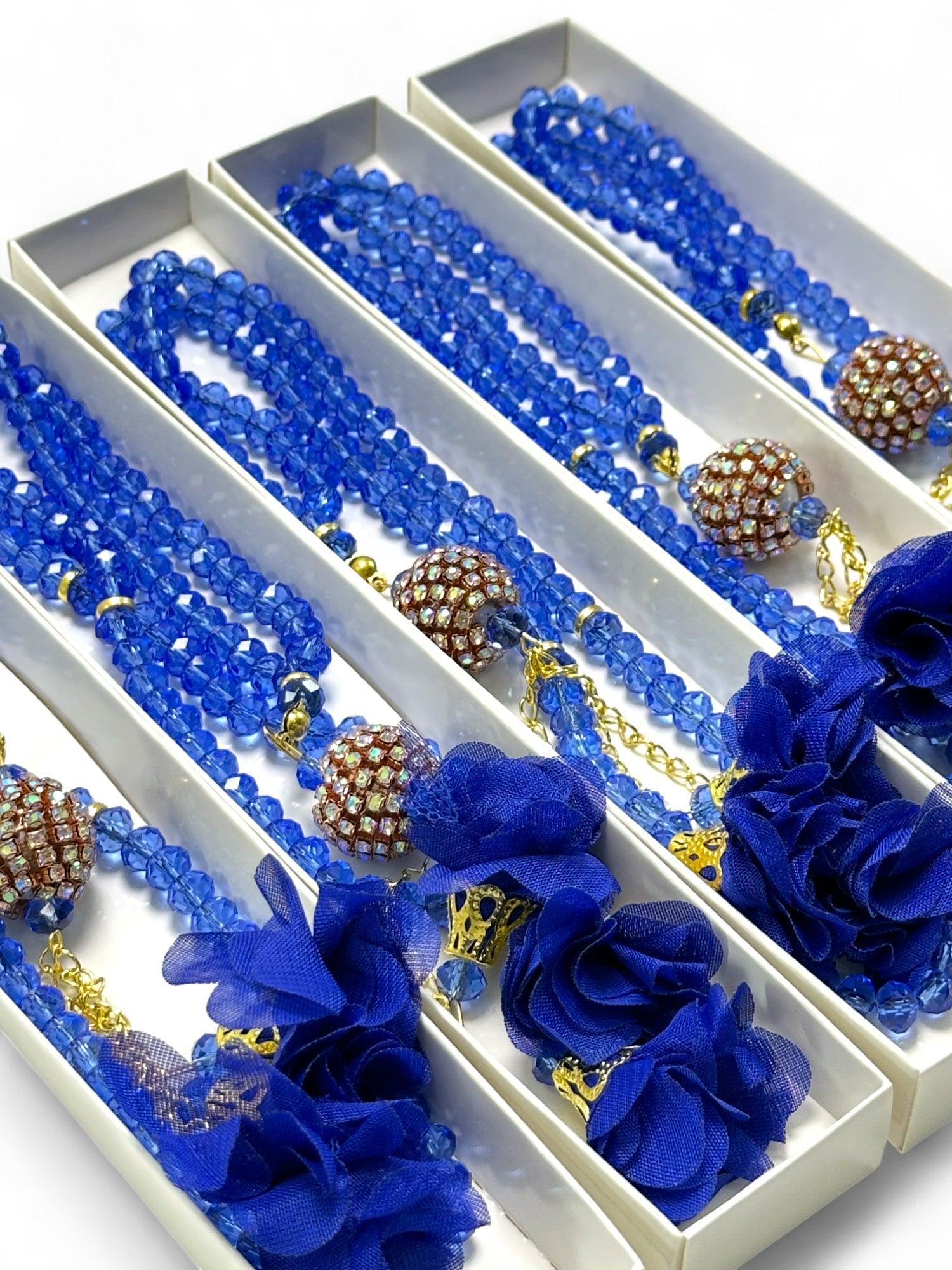 Çeyizlik, Hediyelik, Bebek Mevlidi, Kristal Tesbih Set Kutulu Hac, Umre Dönüş Hediyesi