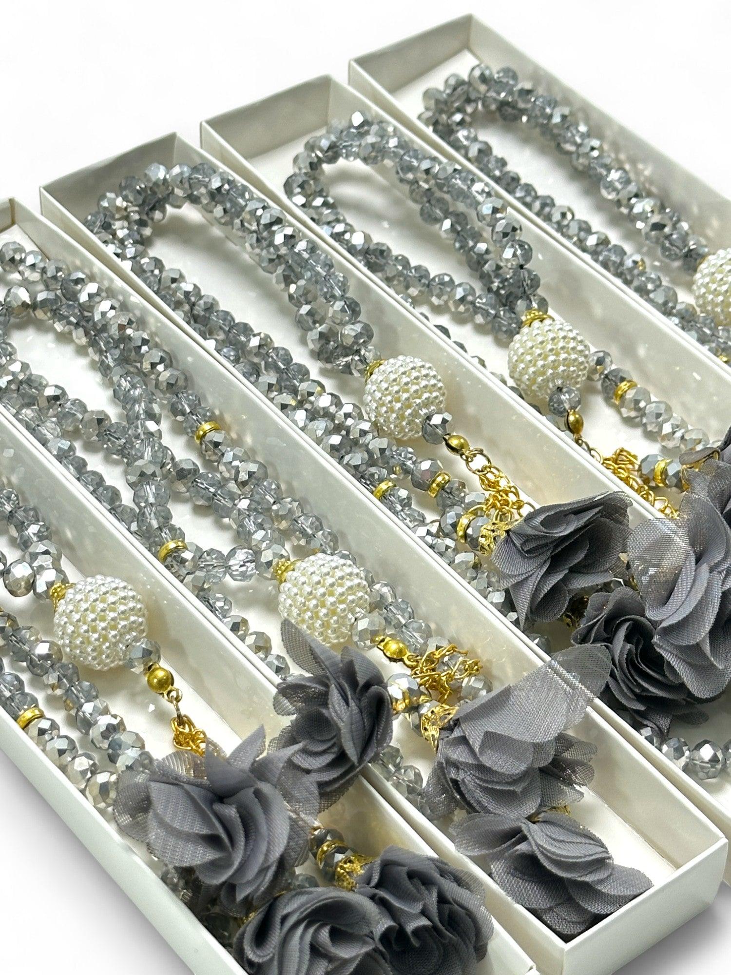 Çeyizlik, Hediyelik, Bebek Mevlidi, Kristal Tesbih Set Kutulu Hac, Umre Dönüş Hediyesi