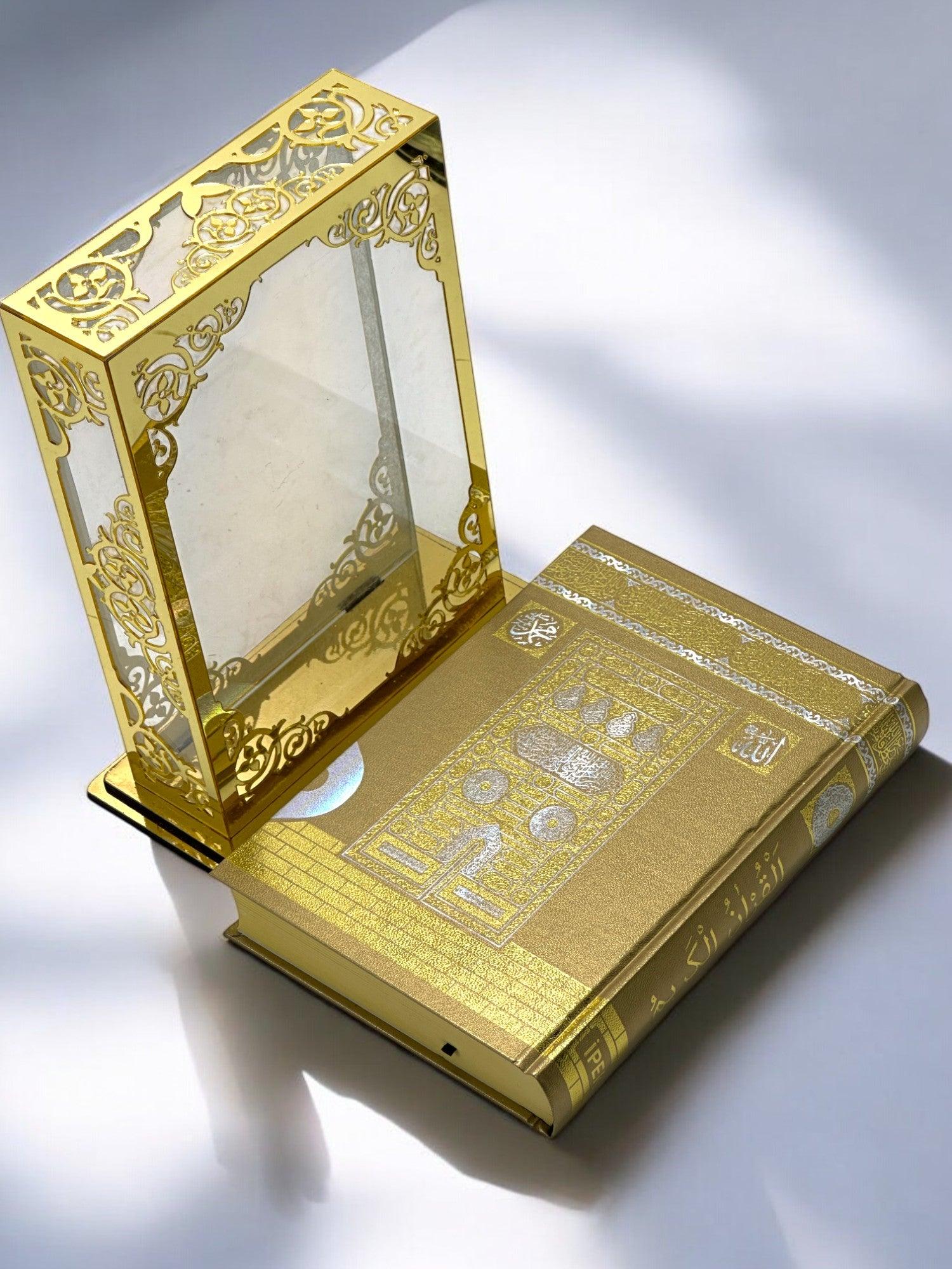 Özel Tasarım Şeffaf Maket Hediyelik Şeffaf Maket Kuran Seti