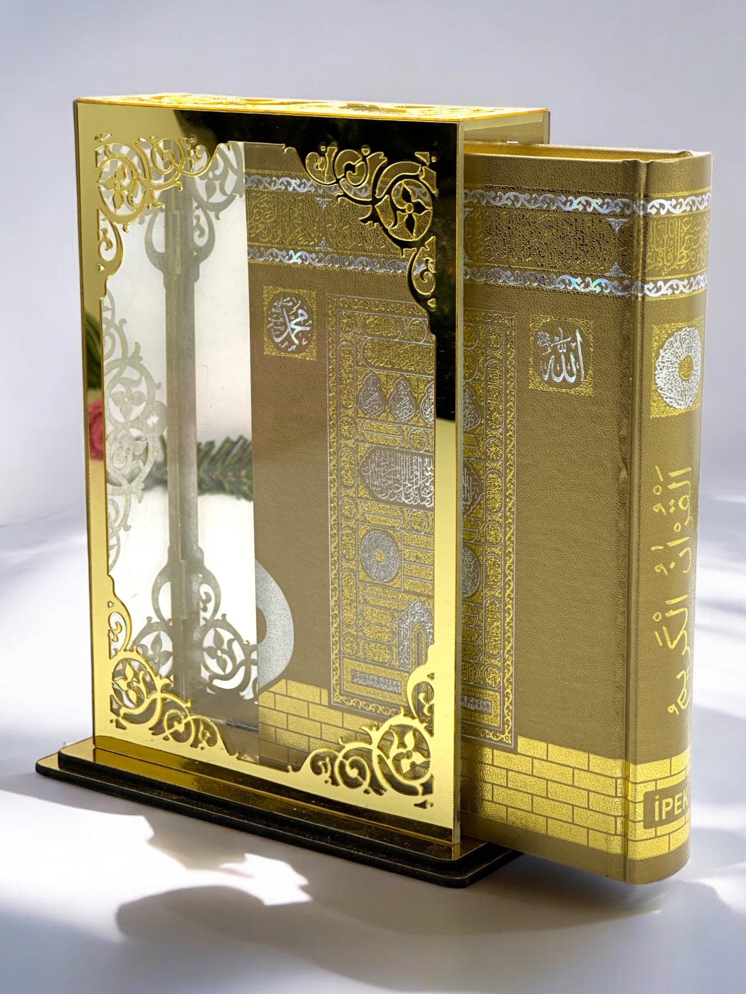 Özel Tasarım Şeffaf Maket Hediyelik Şeffaf Maket Kuran Seti