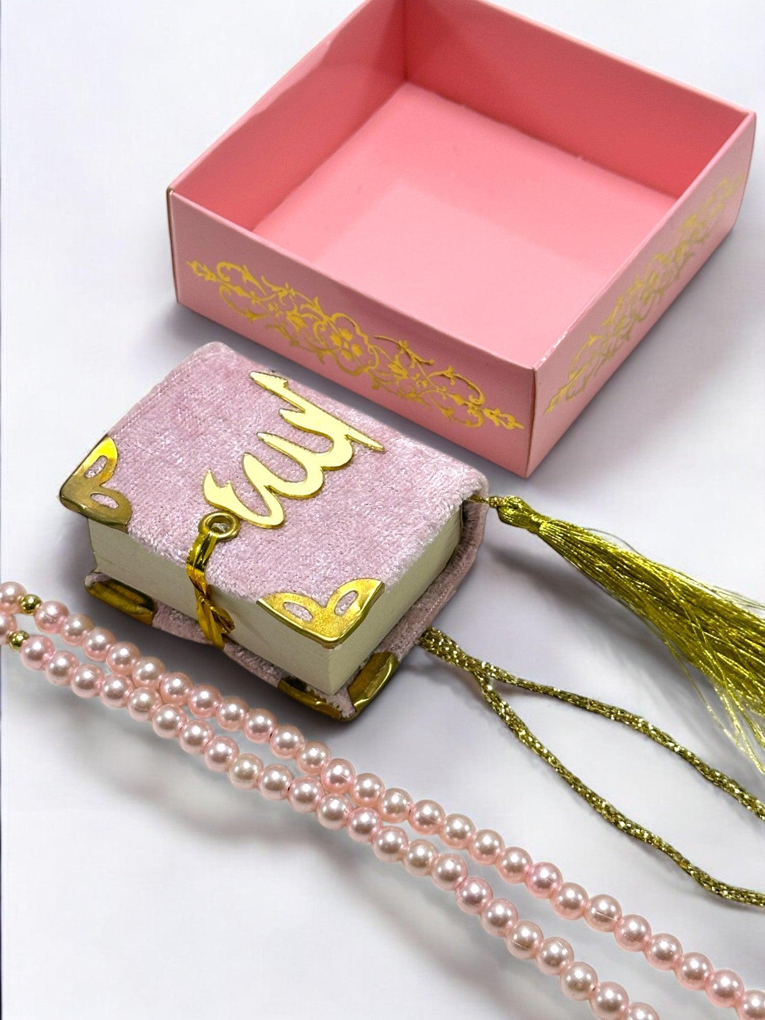 Mini Kur’an ve Tesbih Hac & Umre Hediyelik Seti - Şık ve Manevi Hediye