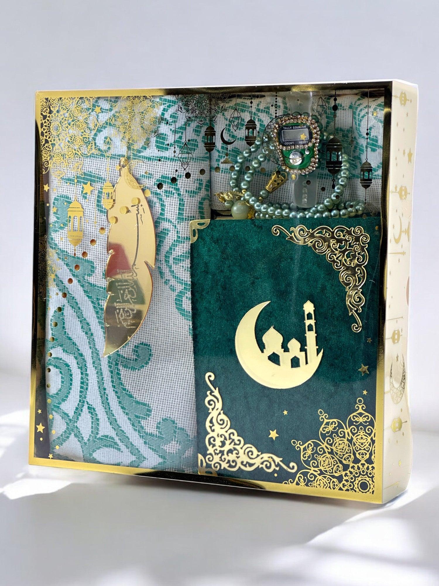 Ramazan’a Özel Manevi Hediye Seti - Çanta Kur’an, Tesbih, Seccade ve Daha Fazlası