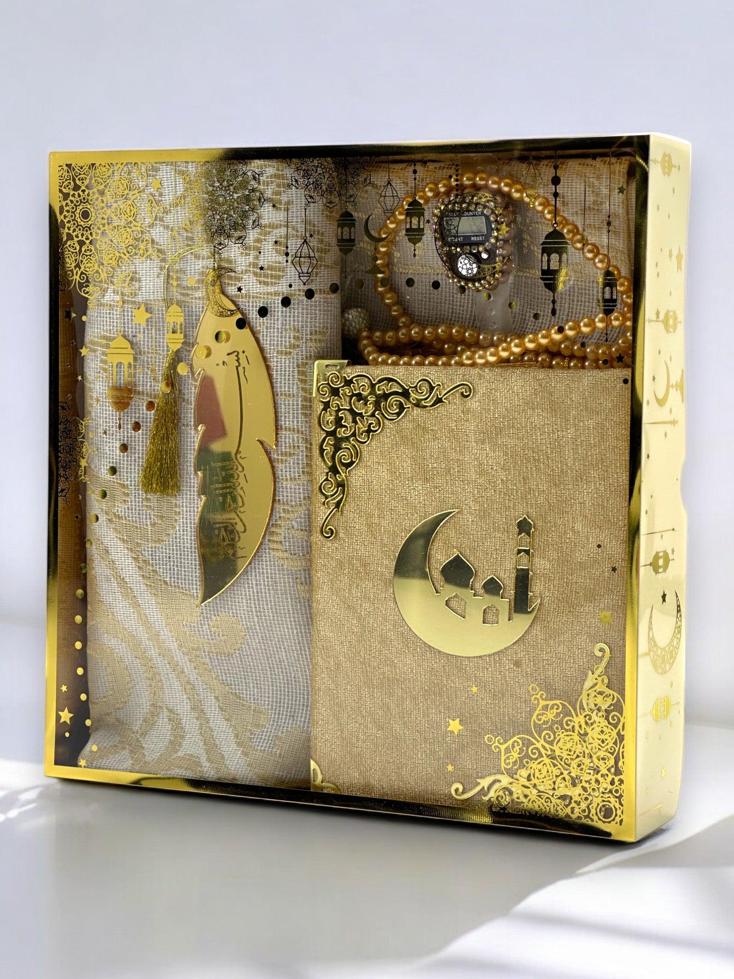 Ramazan’a Özel Manevi Hediye Seti - Çanta Kur’an, Tesbih, Seccade ve Daha Fazlası