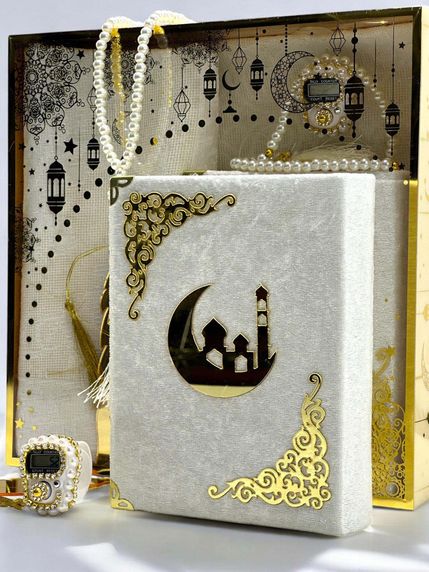 Ramazan’a Özel Manevi Hediye Seti - Çanta Kur’an, Tesbih, Seccade ve Daha Fazlası