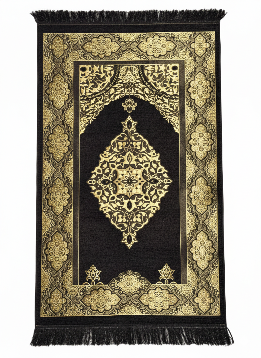 Osmanlı Desen Tafta Seccade – Lüks Dokulu, Şık ve Zarif Tasarım, Hediyelik & Çeyizlik