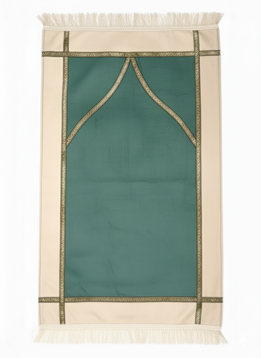 Lüks Kadife Astarlı Seccade – Şık, Yumuşak Dokulu ve Hediyelik Premium Tasarım