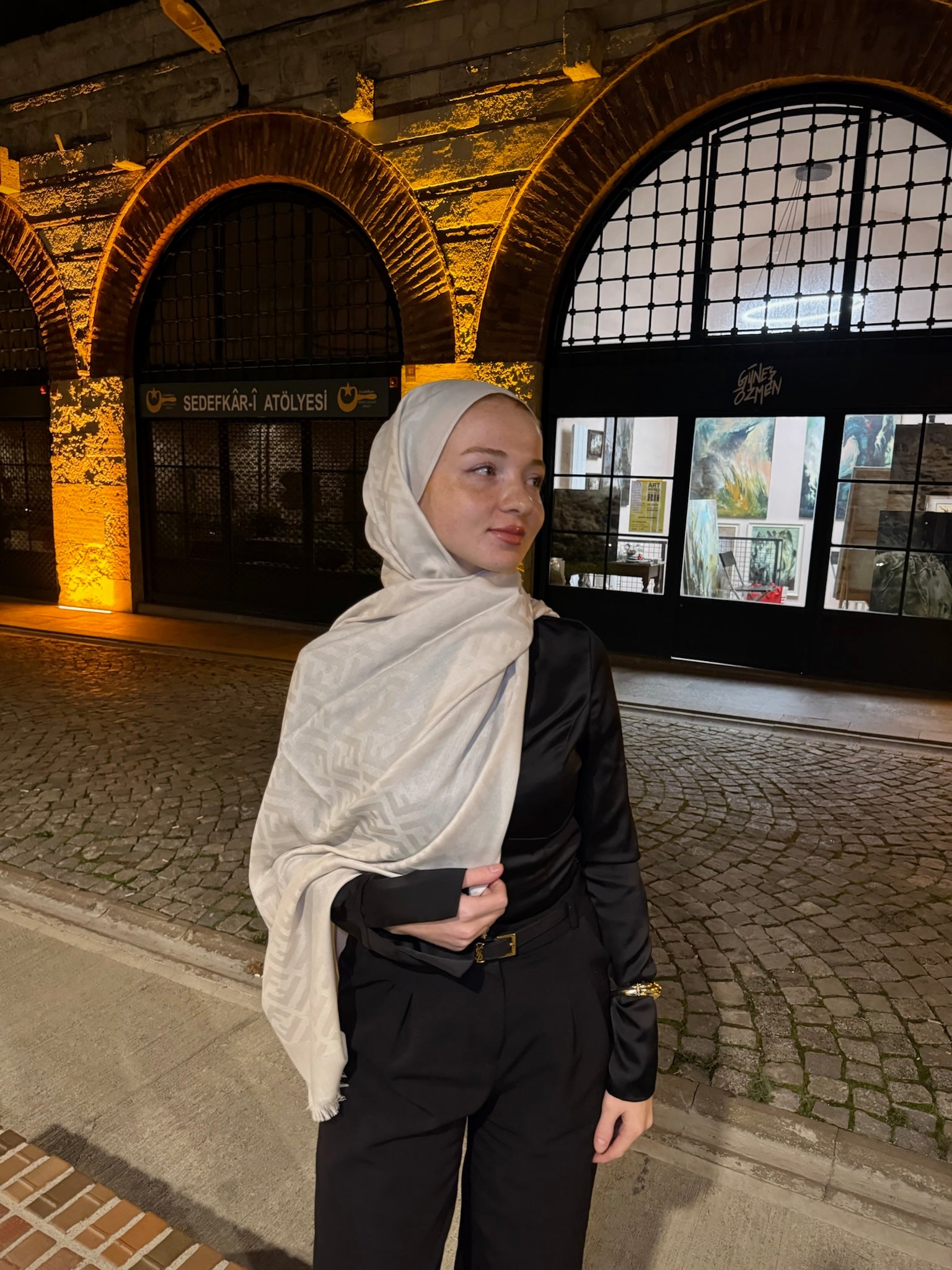 İthal Yün İpek F Desen Şal – Günlük, Hediyelik, Ofis