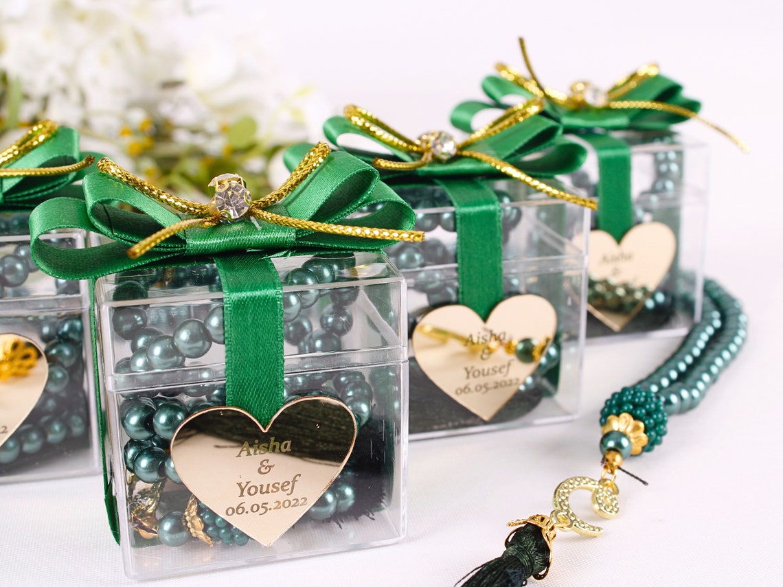 Kişiye Özel İnci Tasarımlı Tesbih – Düğün, Mevlüt, Bayram & Ramazan Hediyelikleri