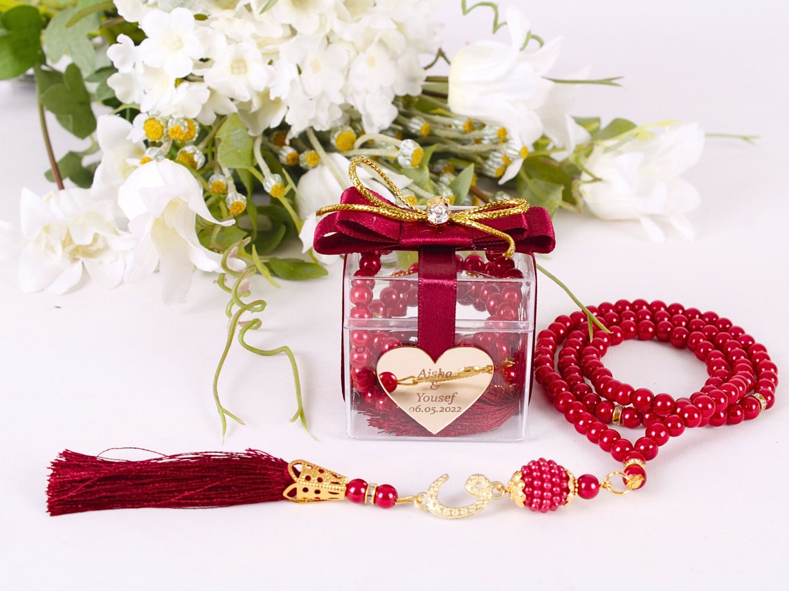 Kişiye Özel İnci Tasarımlı Tesbih – Düğün, Mevlüt, Bayram & Ramazan Hediyelikleri