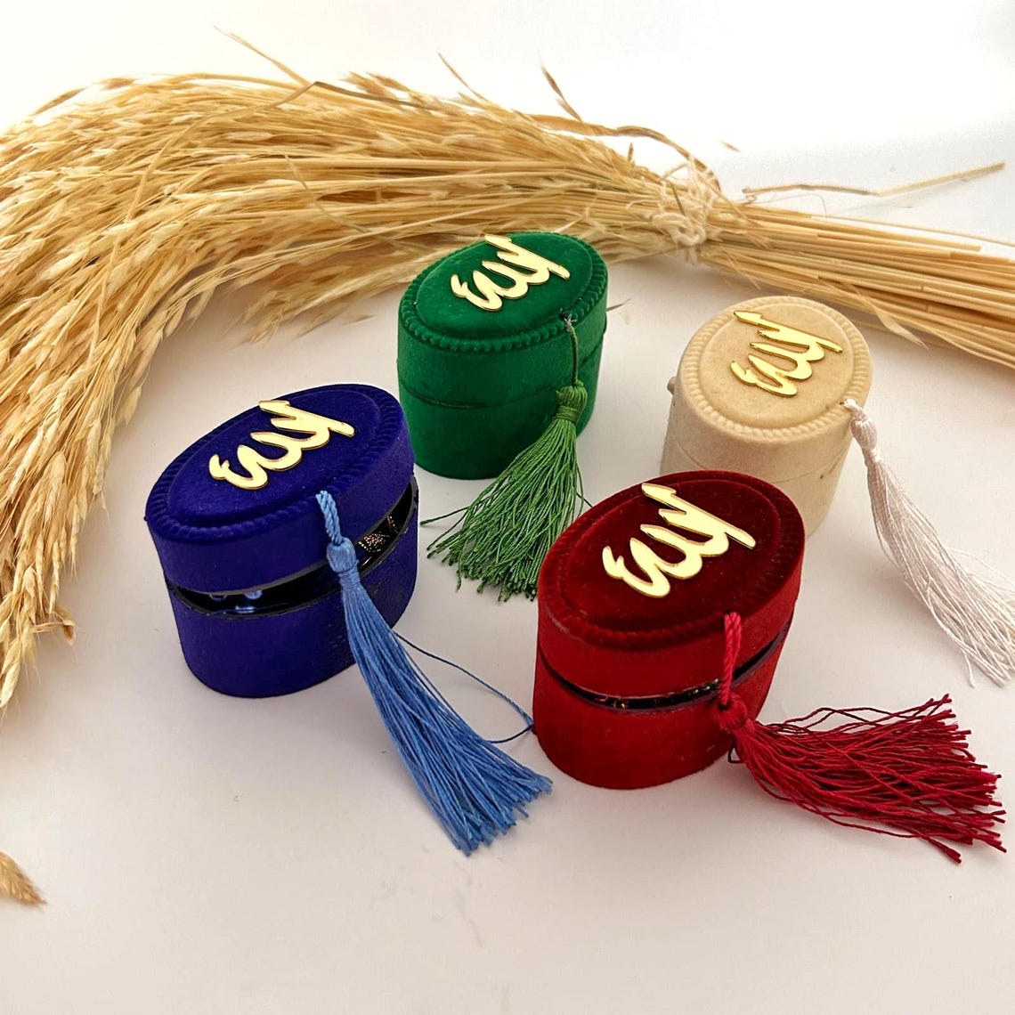 Kadife Kutu İçinde İnci Tesbih – Mevlüt ve Özel Gün Hediyeliği