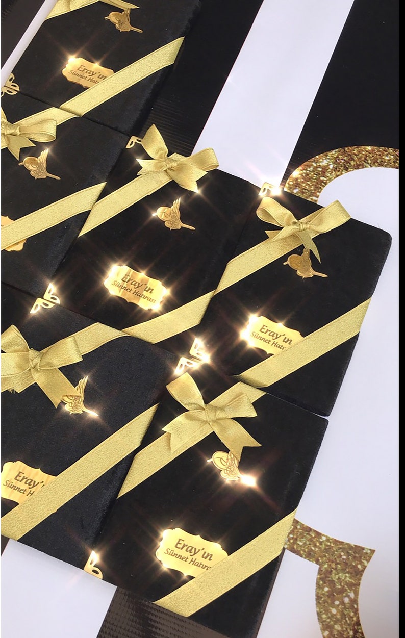 Kişiye Özel Kadife Kaplı Yasin Hediyesi – İslami Düğün & Mevlüt & Bebek Hediyesi