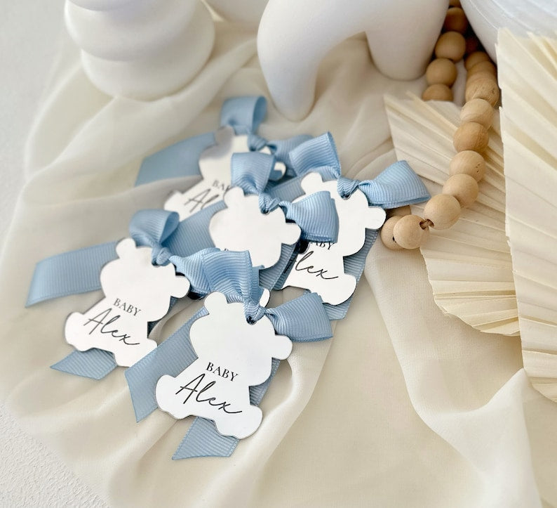 Altın Aynalı Düğün, Mevlüt, Bebek, Nişan ve Söz Hediyeliği – Kişiye Özel Kurdeleli Pleksi Tasarım