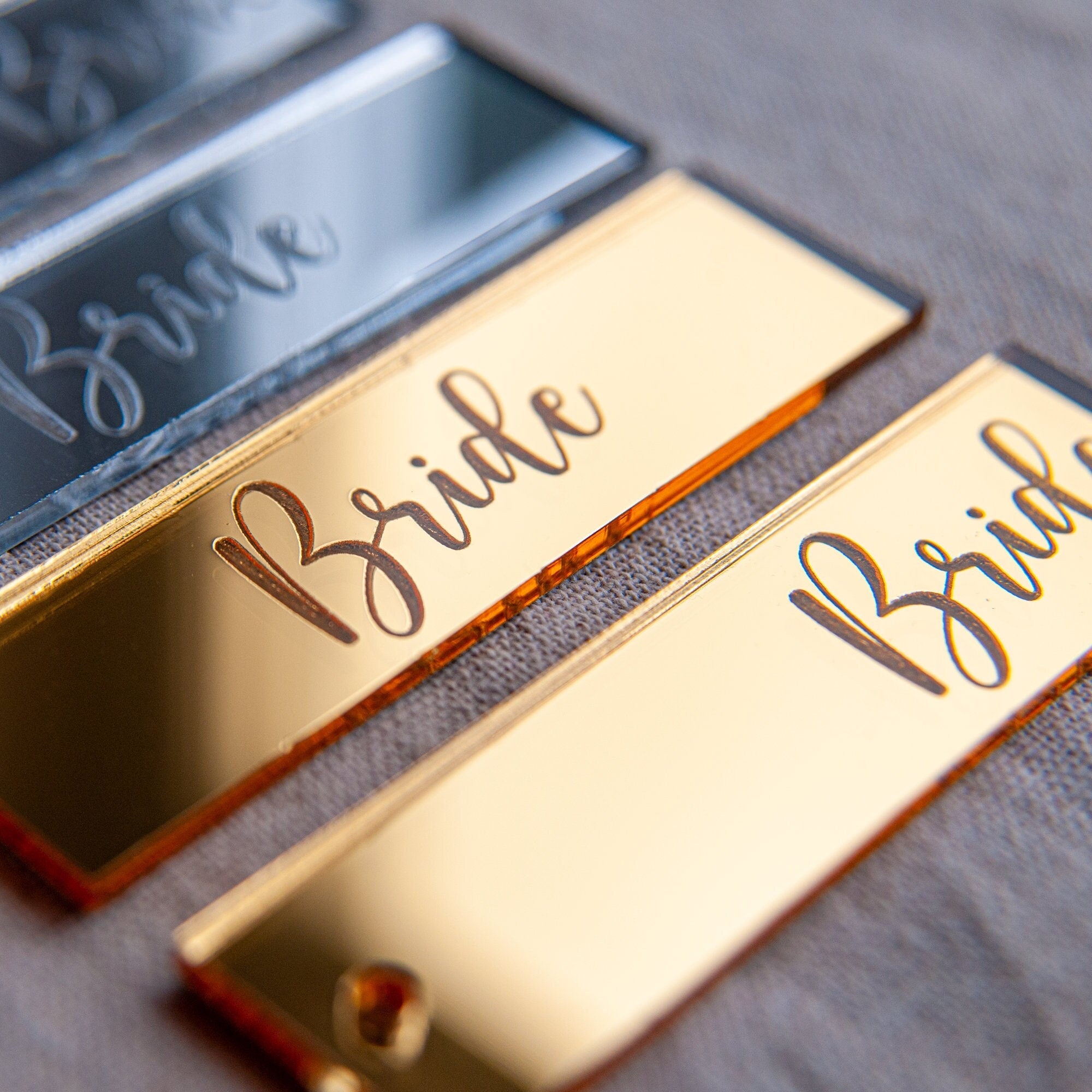 Kişiye Özel Pleksi – Aynalı Püsküllü , Düğün & Davet Hediyeliği