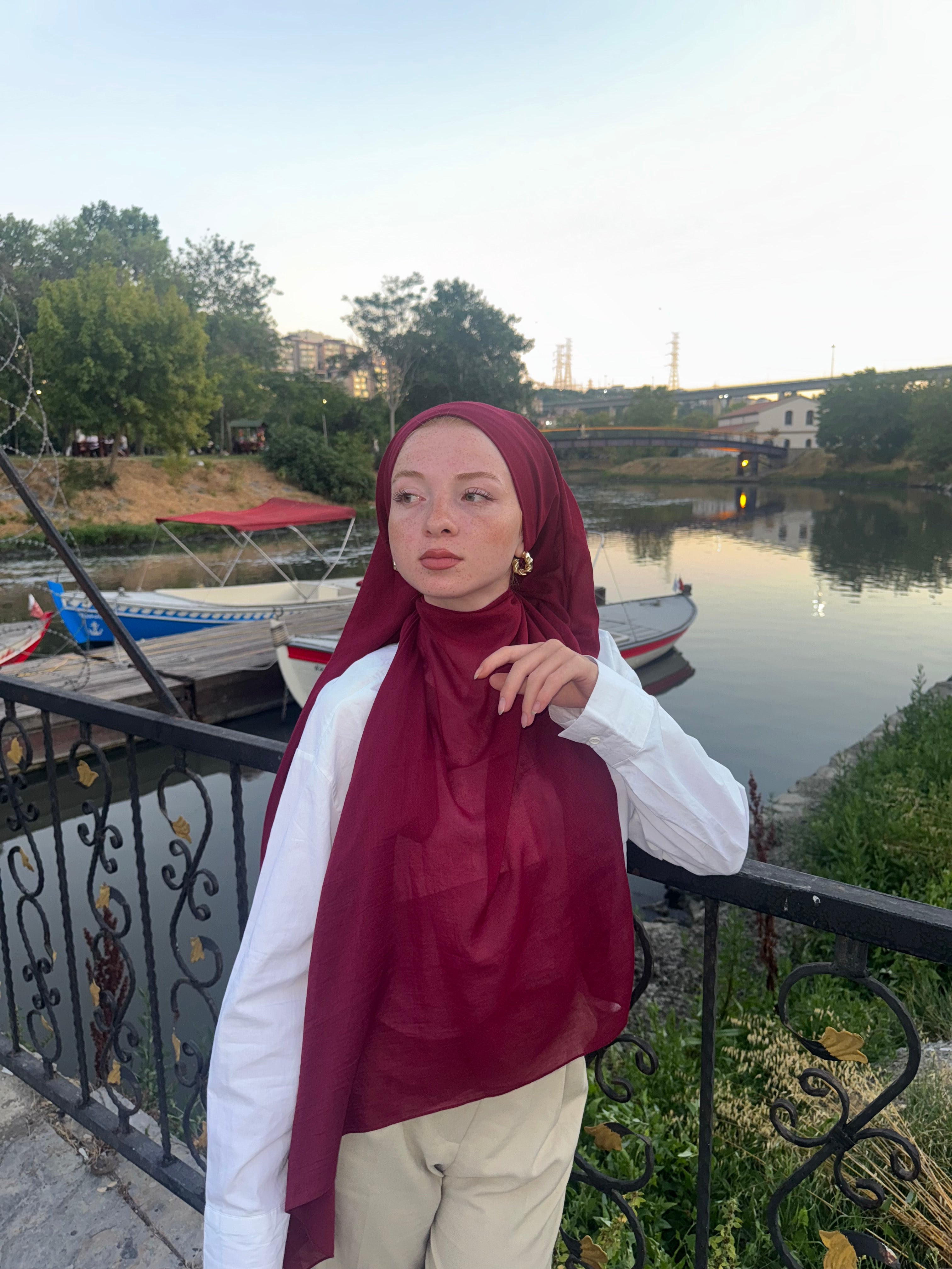 Soft Viskon Şal – Dökümlü, Hafif Günlük, Hediyelik