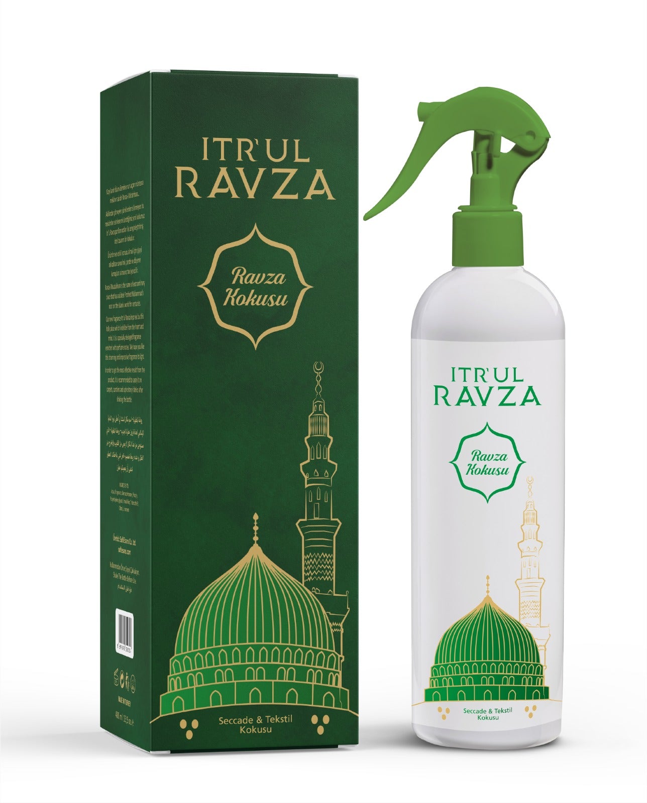 Ravza Kokusu 400 ml – Seccade ve Tekstil Kokusu | Ravza Kokusu | Medine-i Münevvere Esintisi