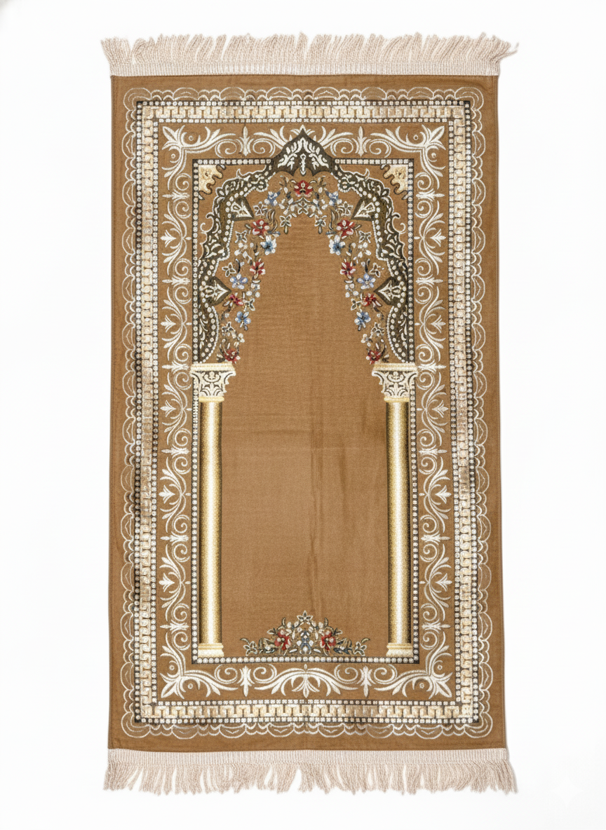 Astarlı Şönil Seccade – Kalın Dokulu, Premium Kalite, Çeyizlik, Hediyelik