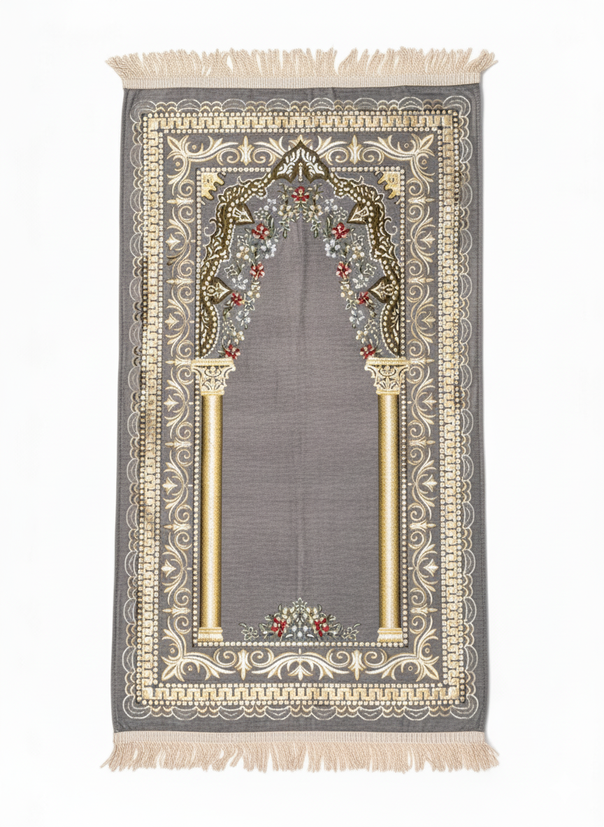 Astarlı Şönil Seccade – Kalın Dokulu, Premium Kalite, Çeyizlik, Hediyelik