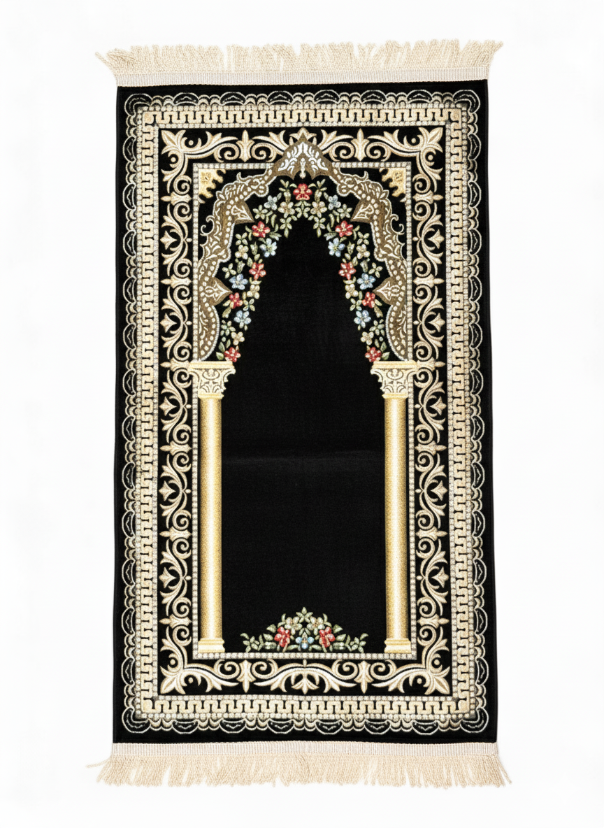 Astarlı Şönil Seccade – Kalın Dokulu, Premium Kalite, Çeyizlik, Hediyelik