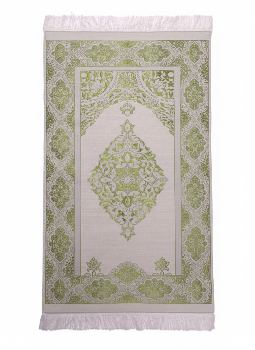 Osmanlı Desen Tafta Seccade – Lüks Dokulu, Şık ve Zarif Tasarım, Hediyelik & Çeyizlik