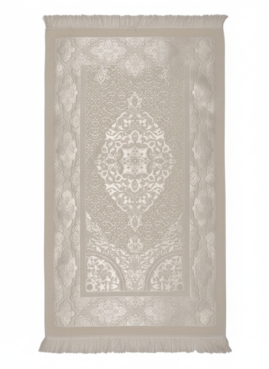 Osmanlı Desen Tafta Seccade – Lüks Dokulu, Şık ve Zarif Tasarım, Hediyelik & Çeyizlik