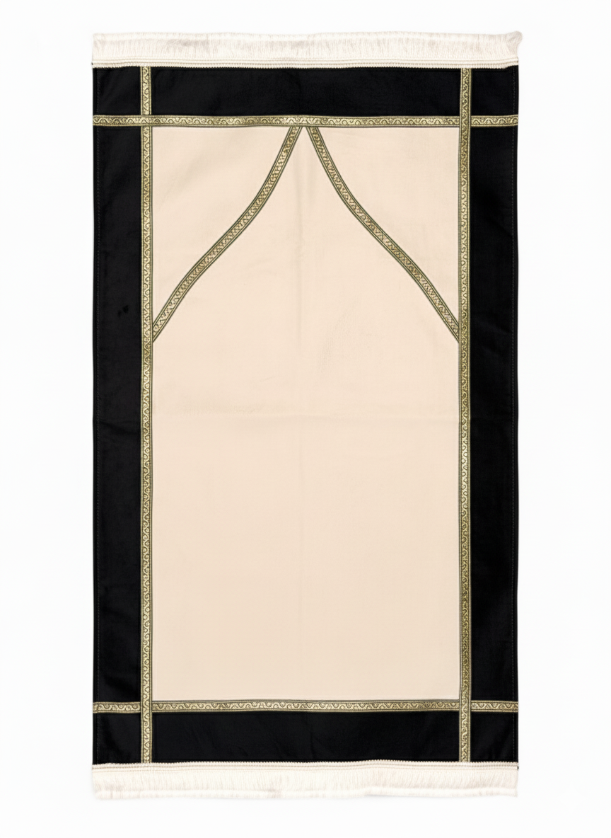 Lüks Kadife Astarlı Seccade – Şık, Yumuşak Dokulu ve Hediyelik Premium Tasarım