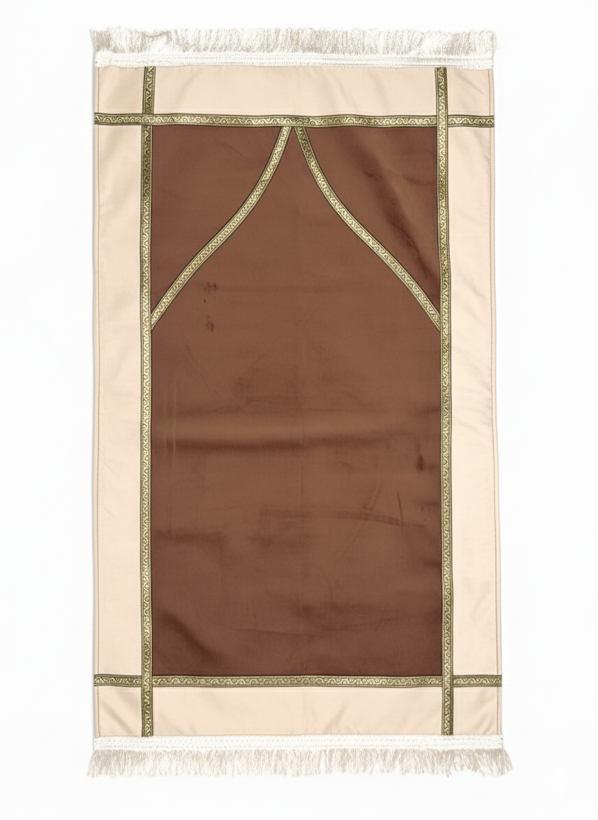 Lüks Kadife Astarlı Seccade – Şık, Yumuşak Dokulu ve Hediyelik Premium Tasarım