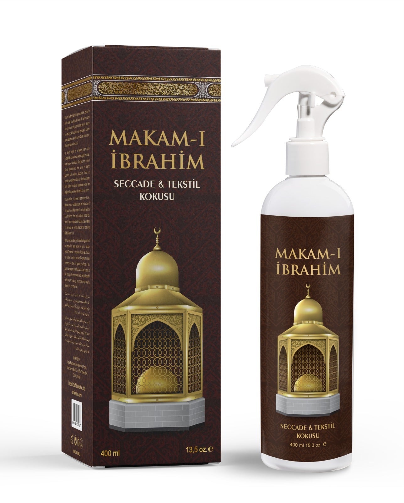 Makam-ı İbrahim 400 ml – Seccade ve Tekstil Kokusu | Hac ve Umre Esintili Özel Koku