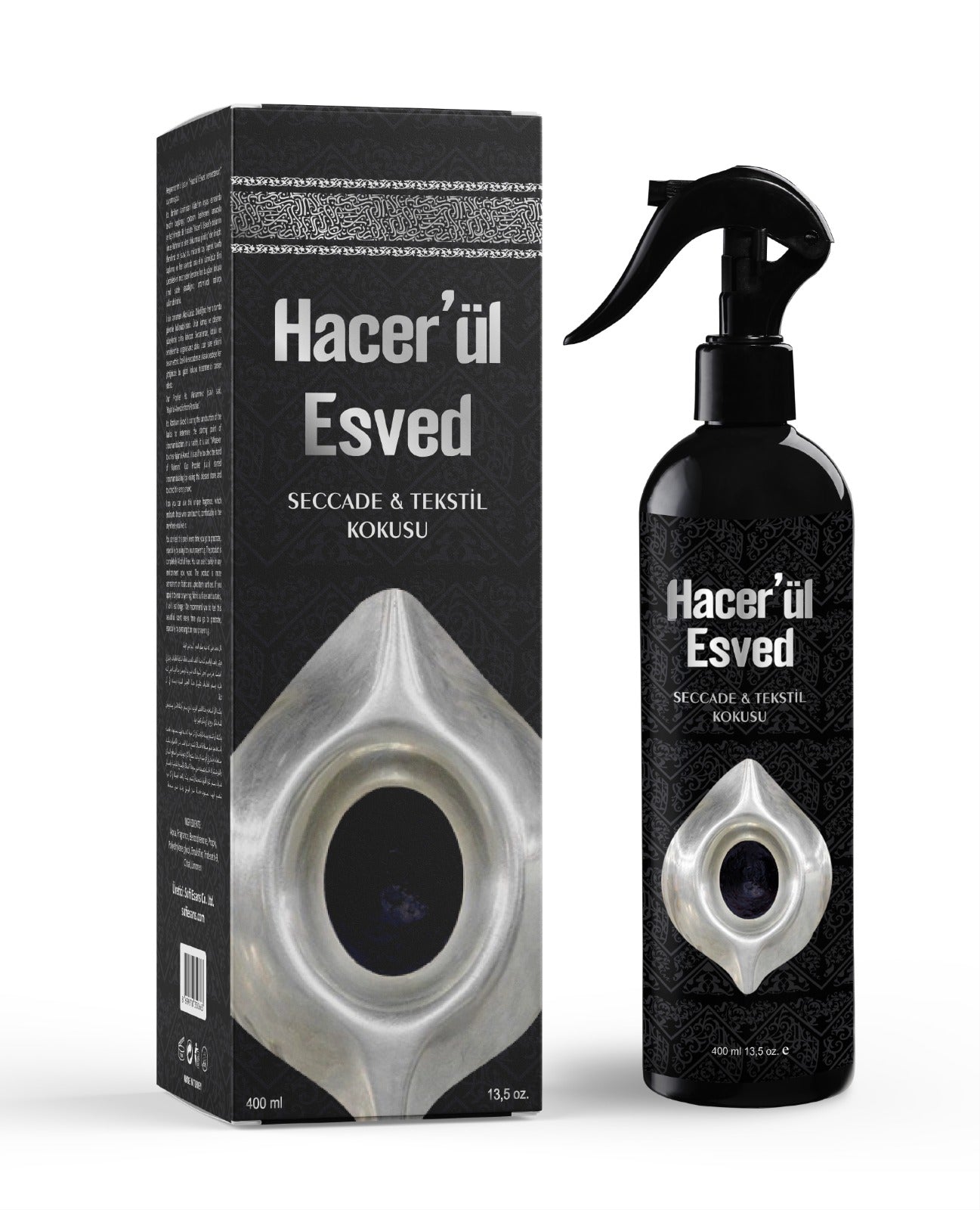 Hacer'ül Esved 400 ml – Seccade ve Tekstil Kokusu | Hac ve Umre Esintili Özel Koku